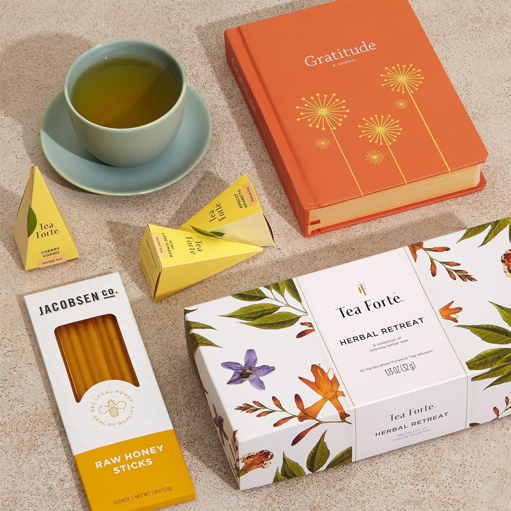 Daily Gratitude Journal & Tea Gift Set