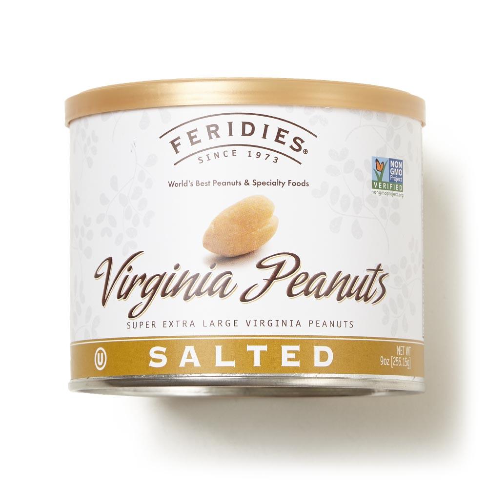 Feridies Salted Virginia Peanuts, 9 oz