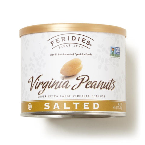 Feridies Salted Virginia Peanuts, 9 oz