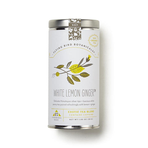 White Lemon Ginger White Tea*