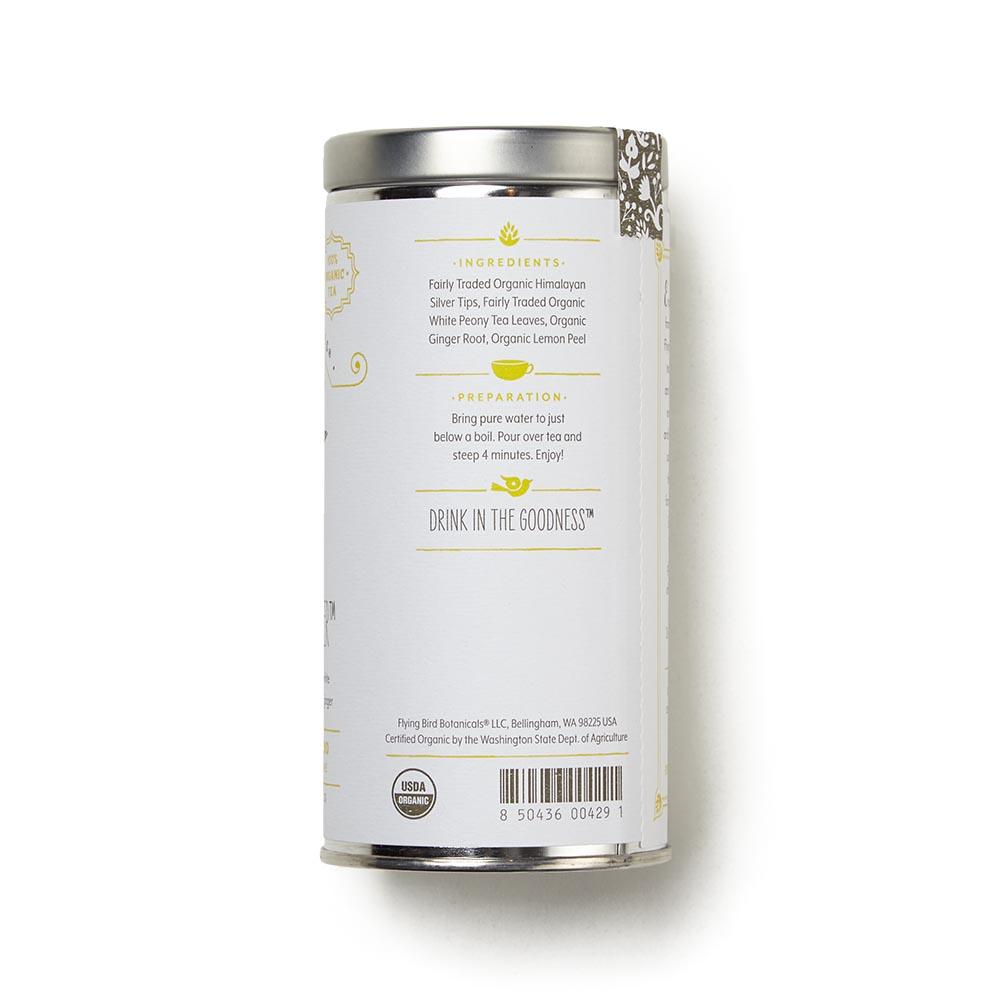 White Lemon Ginger White Tea*