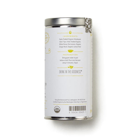 White Lemon Ginger White Tea*