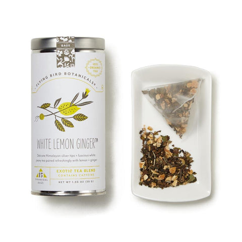 White Lemon Ginger White Tea*