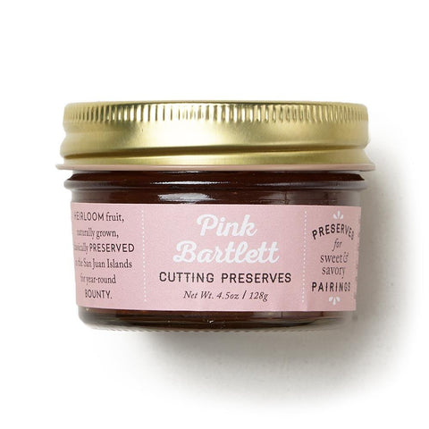 Pink Bartlett Cutting Preserves