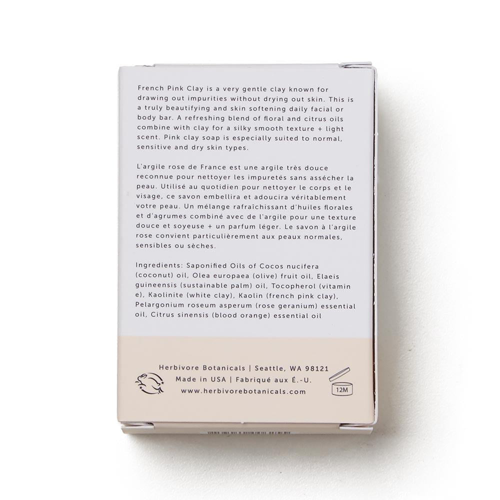 Pink Clay Cleansing Bar