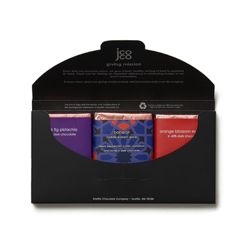 Dark Chocolate Truffle Bar Trio