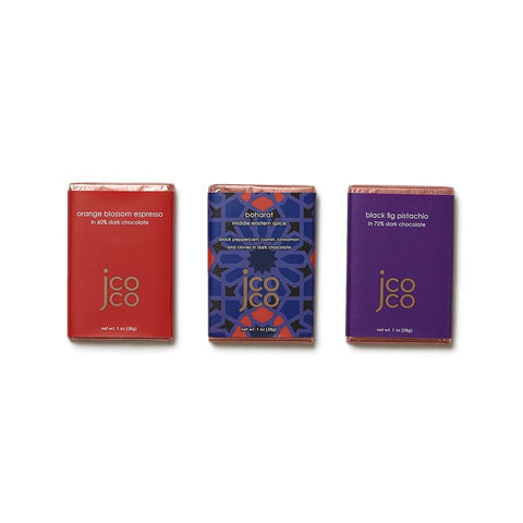 Dark Chocolate Truffle Bar Trio