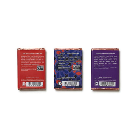 Dark Chocolate Truffle Bar Trio