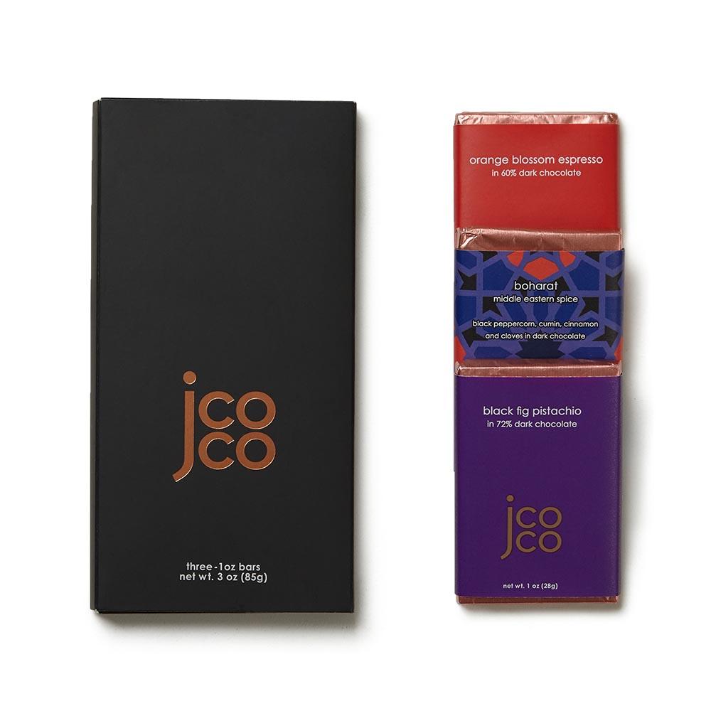 Dark Chocolate Truffle Bar Trio
