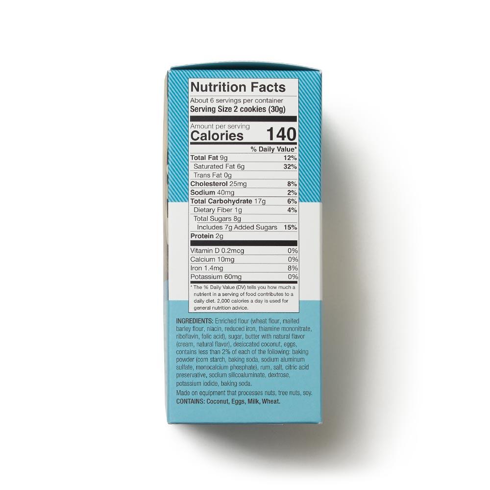 Coconut Butter Cookies, 6.3 oz