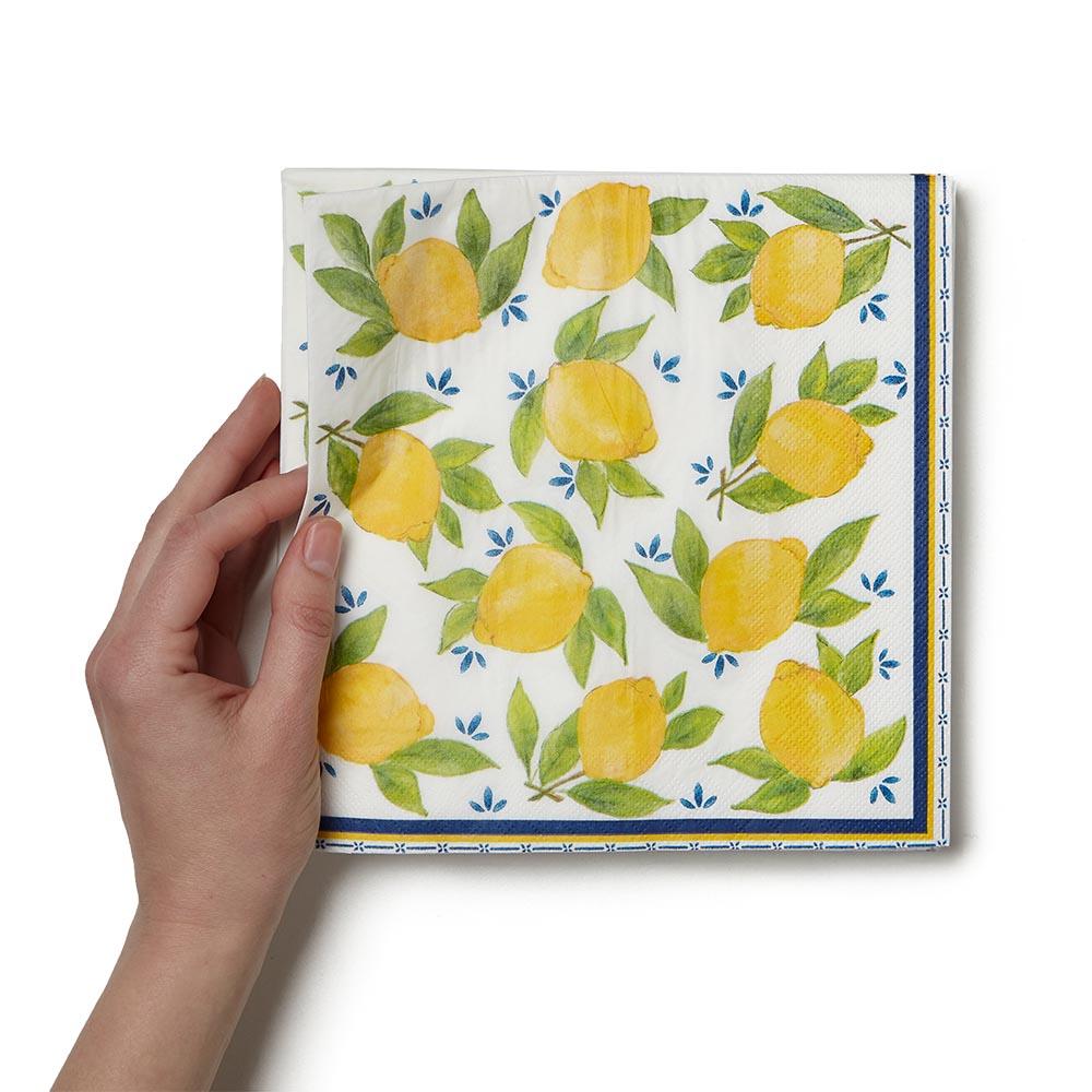 Lemon Dinner Napkins
