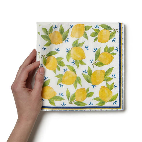 Lemon Dinner Napkins