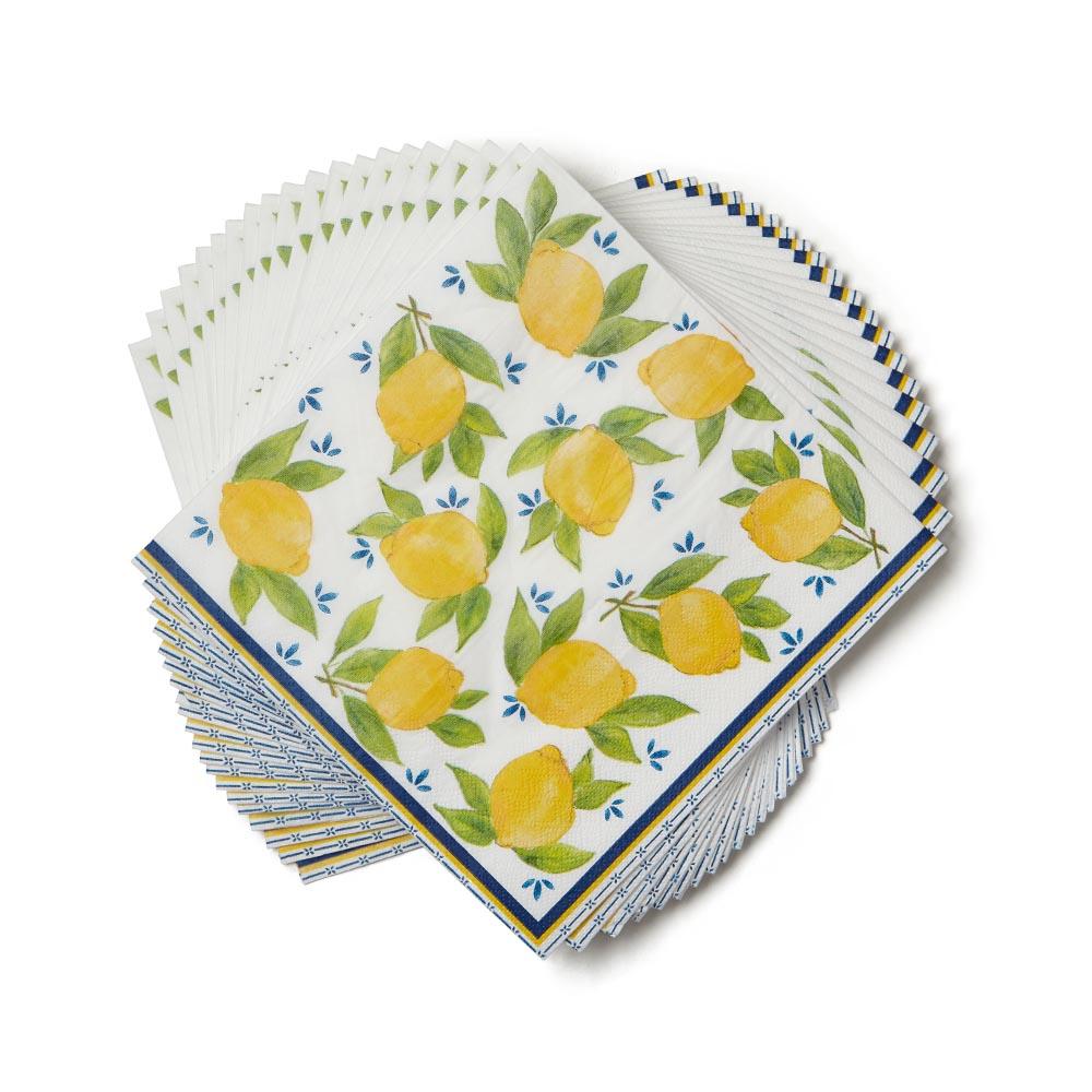 Lemon Dinner Napkins
