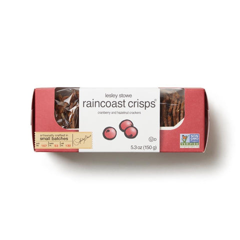 Cranberry & Hazelnut Cracker Crisps