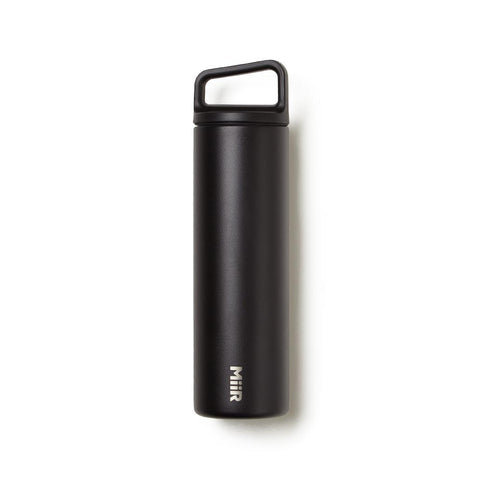 Black Vacuum Insulated Wide Mouth Bottle