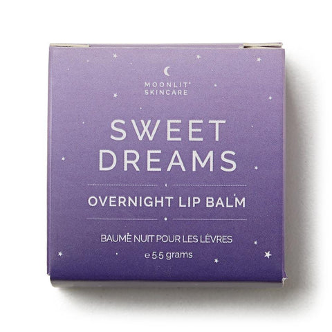 Moonlit Skincare Sweet Dreams Overnight Lip Balm, 0.19 oz jar