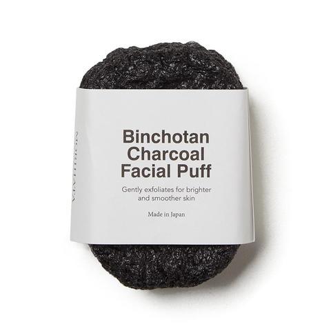 Binchotan Charcoal Facial Puff, 2.25