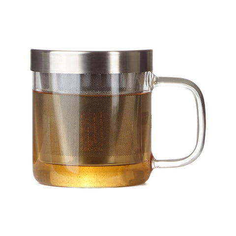 Glass Teacup with Infuser