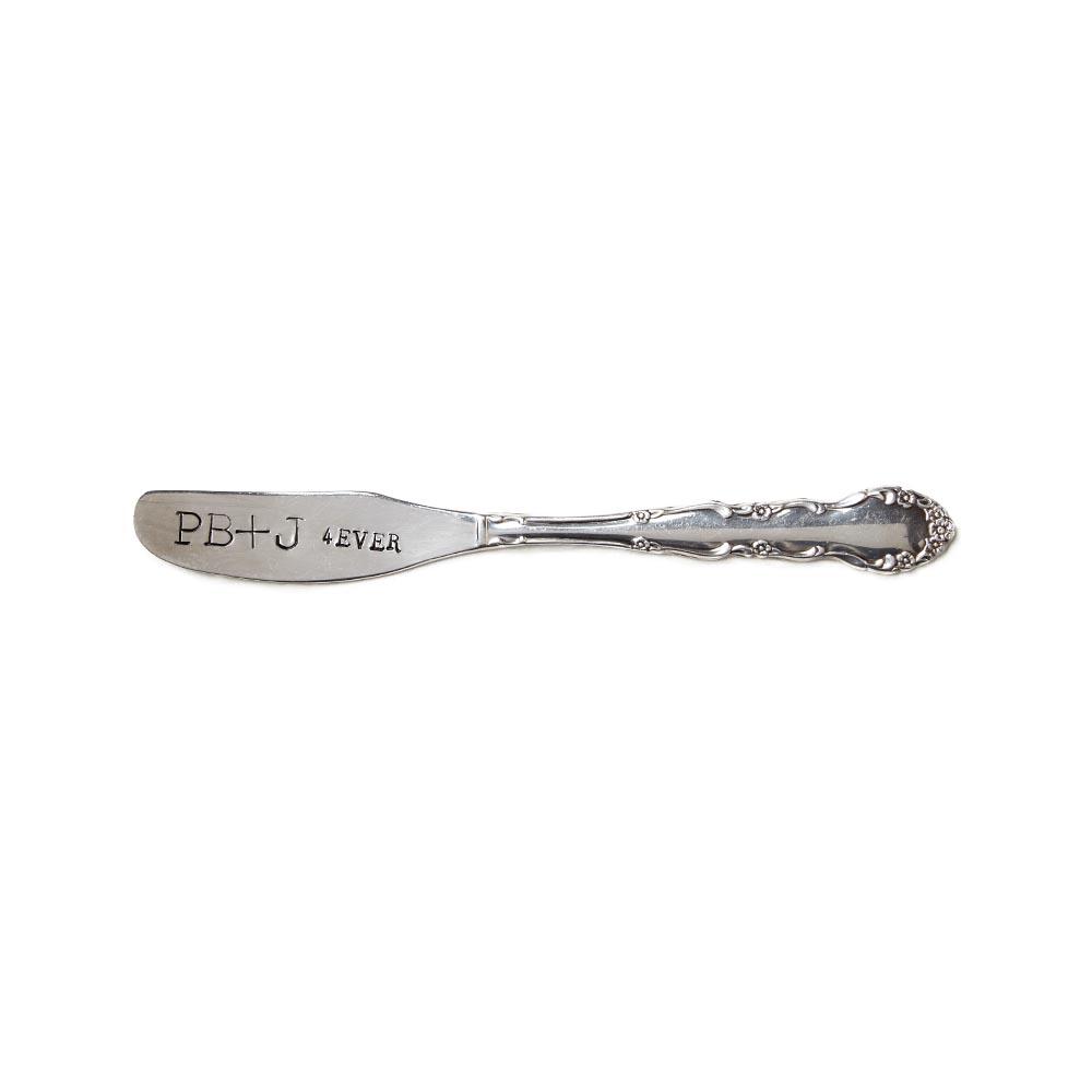 Handstamped Spreader - PB + J