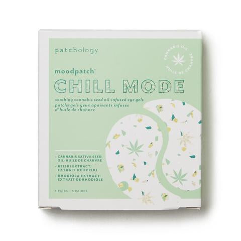 Patchology Chill Mode Eye Gels, 5 packets, each packet contains two eye gels