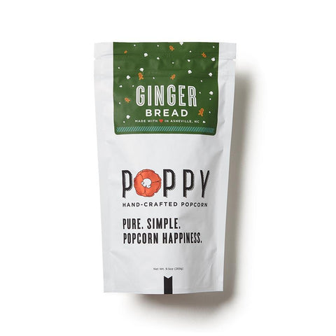 White Chocolate Gingerbread Popcorn