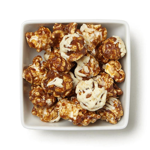 White Chocolate Gingerbread Popcorn