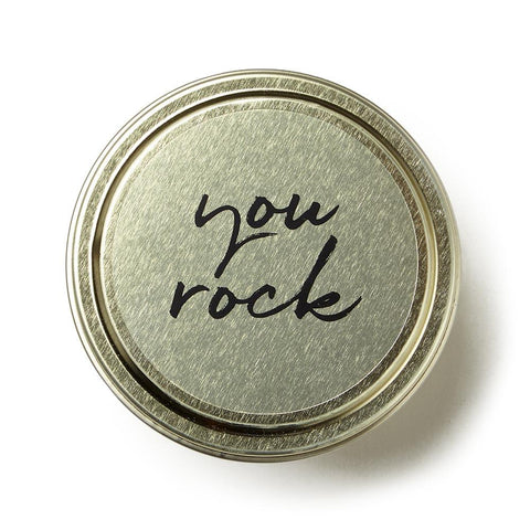 You Rock Celebration Tin Candle