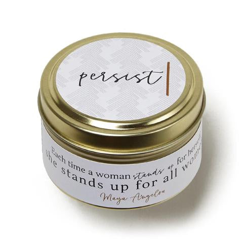Prosperity Candle Persist Travel Candle, 18 hour burn time, 4 oz