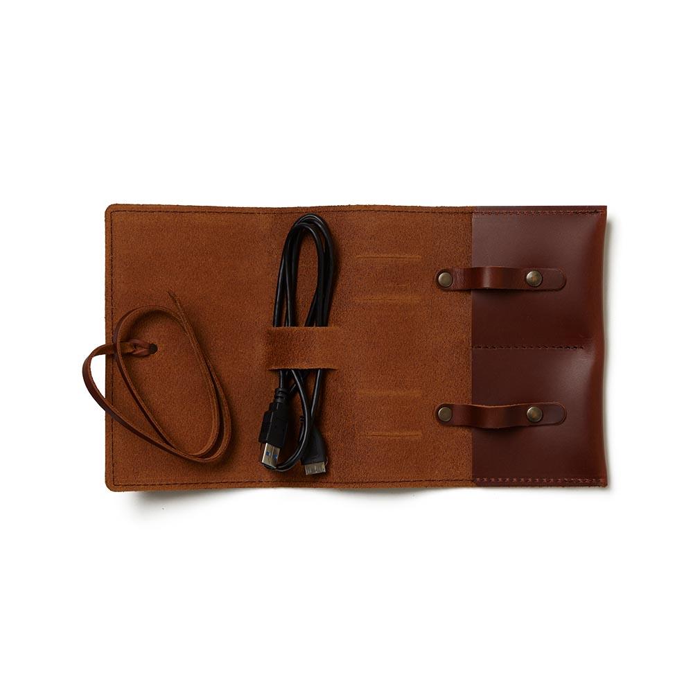 Sidekick Leather Cord Wrap