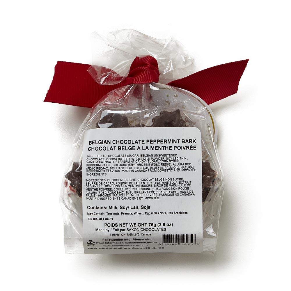 Peppermint Bark Snowflakes