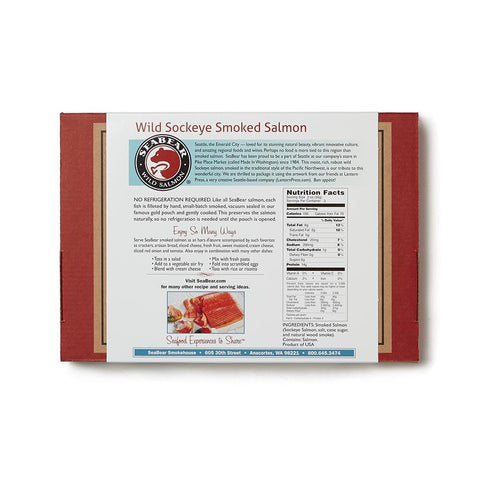 Smoked Wild Sockeye Salmon