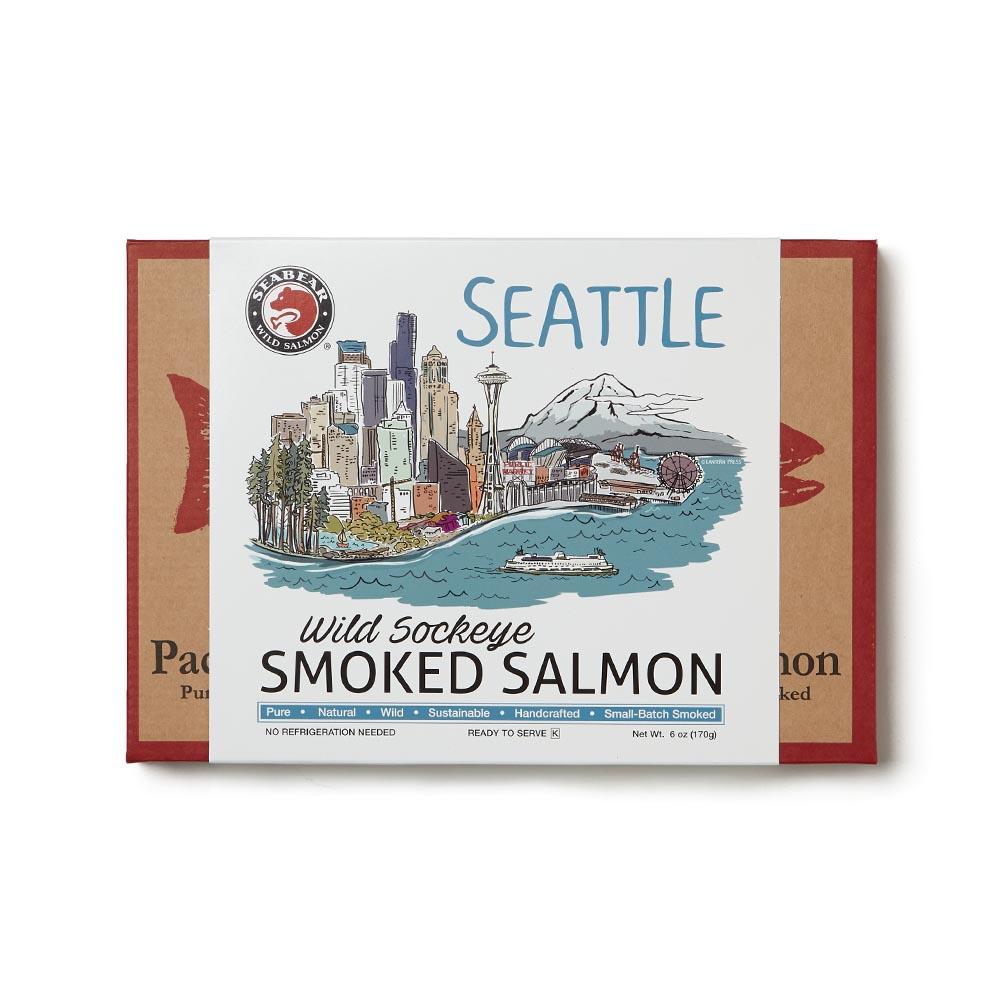 Smoked Wild Sockeye Salmon