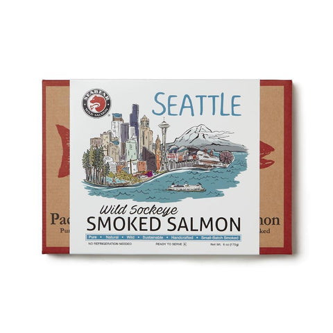 Smoked Wild Sockeye Salmon