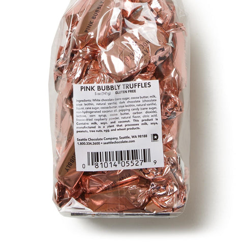 Pink Bubbly Truffles Gourmet Bag