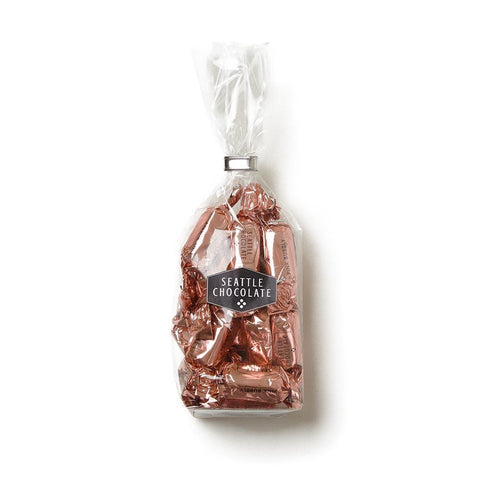 Seattle Chocolate Pink Bubbly Truffles Gourmet Bag