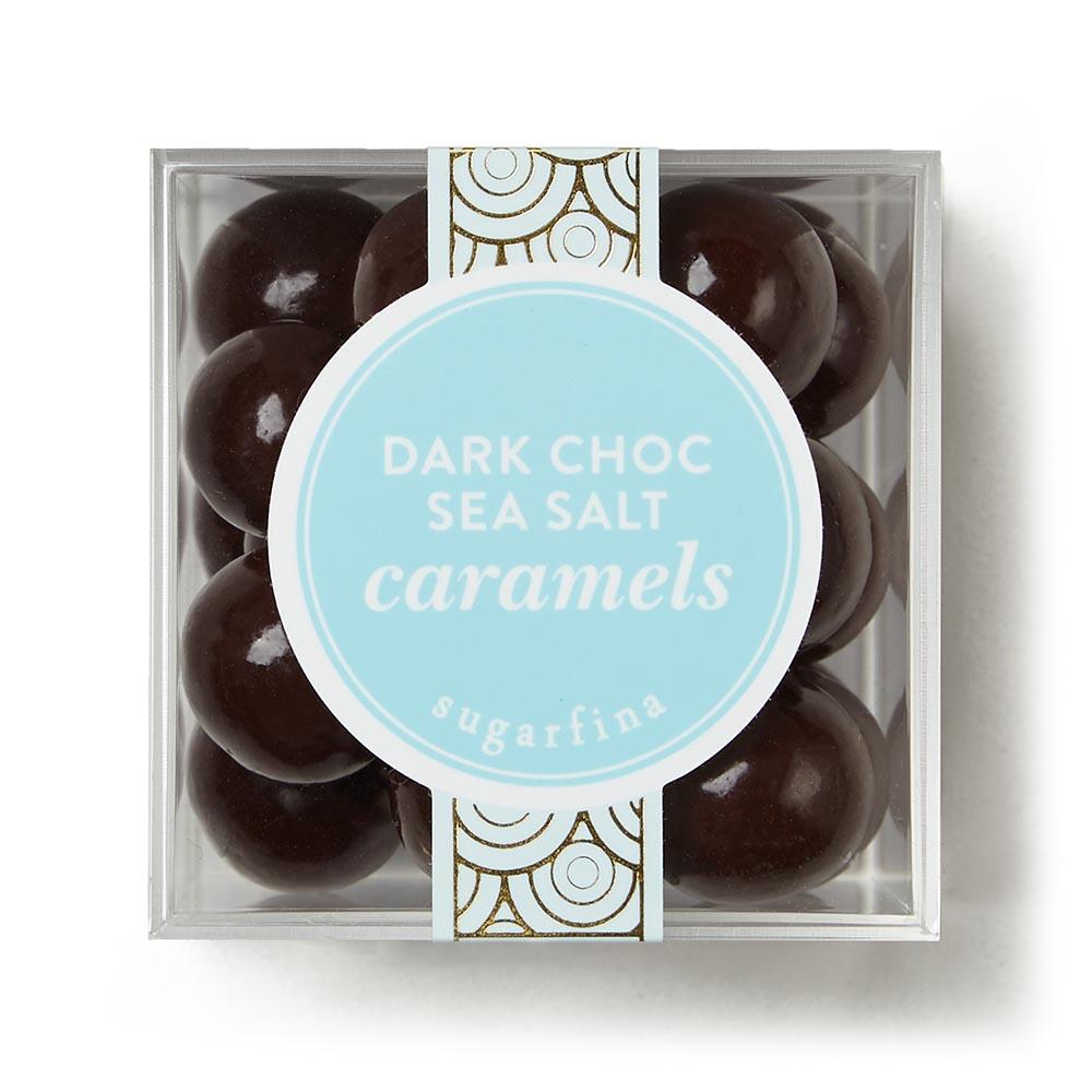 Dark Chocolate Sea Salt Caramels