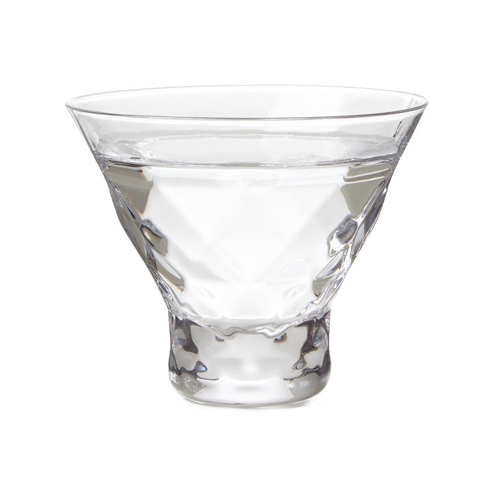 Gem Crystal Martini Glasses, Set of 2