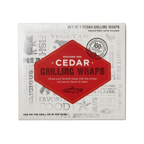 Wildwood Grilling Cedar Grilling Wraps, 8-pack,  each 7.25