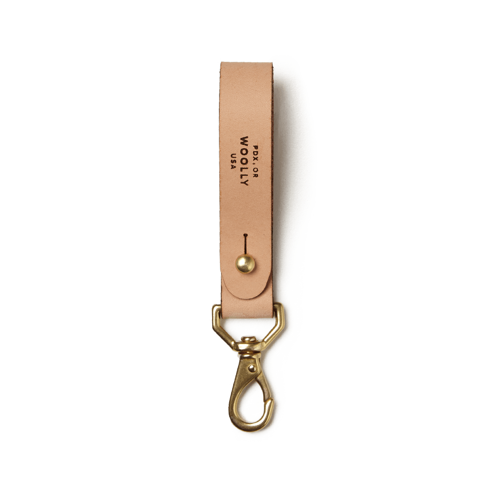 Strap Leather Keychain