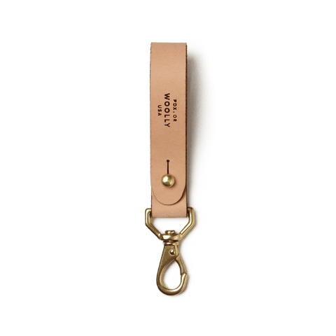Strap Leather Keychain